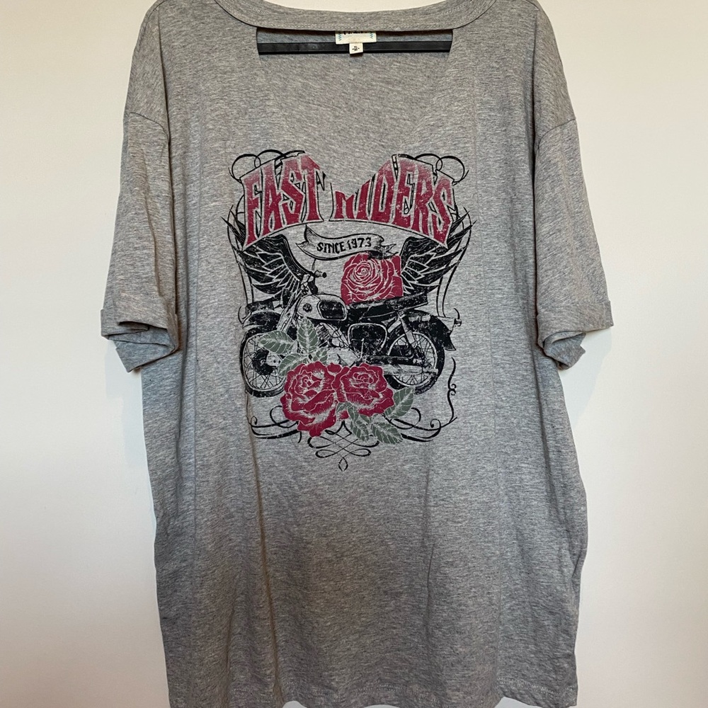 H.I.P Cutout Graphic Tee